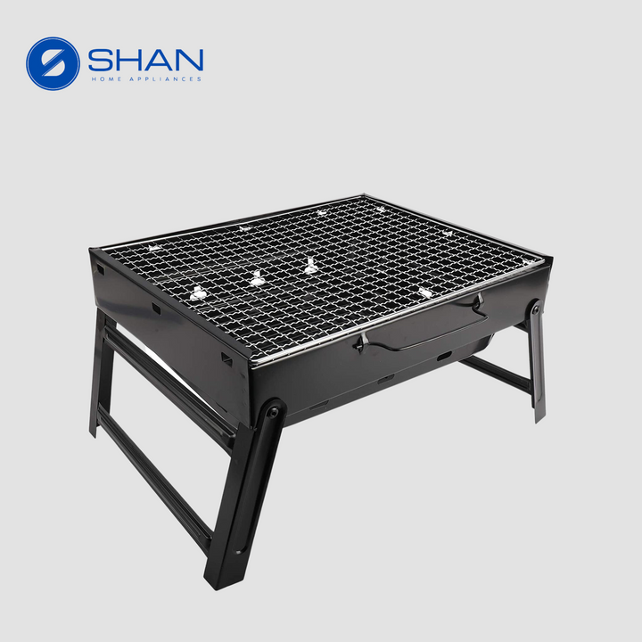 Small Size Portable BBQ Coal Grill (35cm * 27cm * 20cm)