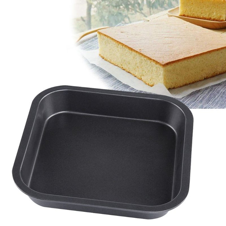 9 by 9 inch Non-Stick Square Cake Pan, Home Kitchen Cake Baking Pan